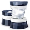 ZOKU Silicone Jack Ice Molds, Set of 2 Stackable Jack-Shaped