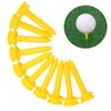 Plastic Golf Tees Pack of 100 Reduces Friction & Side