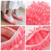 TUPARKA 10 Pcs/5-Pairs Mop Slippers Mop Shoe Microfibre Slippers for
