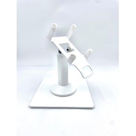 Clover Flex 3 / Flex 4 Freestanding Swivel and Tilt Stand with Square Plate (White)