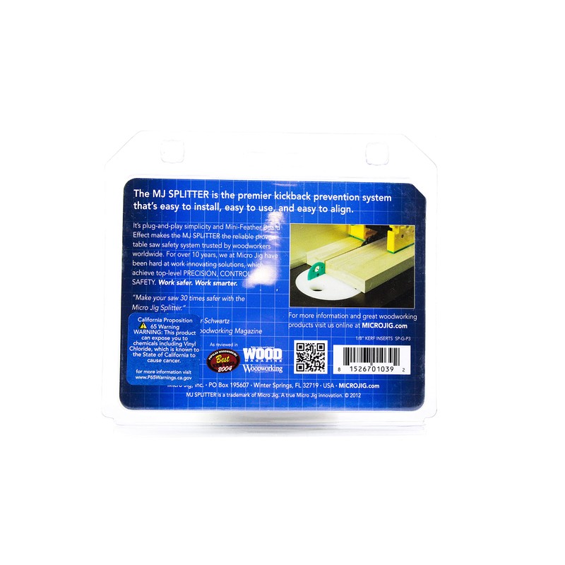 MICRO JIG - GRR-RIPPER SP-G-P3 Micro Jig Replacement Full Kerf