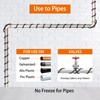 30FT（3~200FT） Heat Tape for Water Pipes, -40°F Deicing Heating Cable,