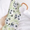 HawSkgFub Cute Panda Bear Mink Baby Blankets with Dotted Backing