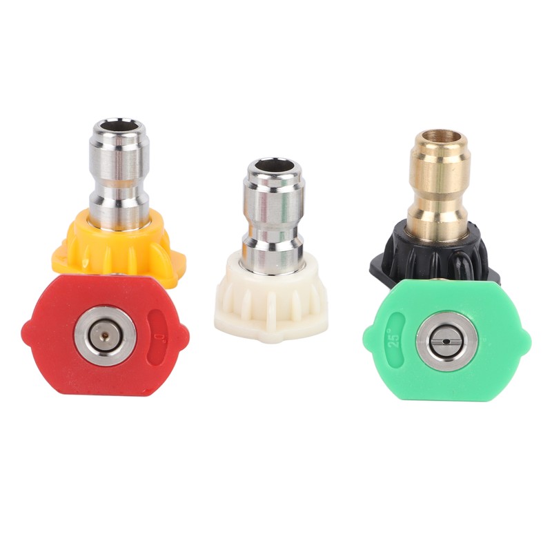5 Pcs High Pressure Cleaning Spray Nozzle Multi Angle Strong