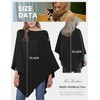 DiaryLook Ladies Button Cashmere Feel Multiway Poncho Shawl Scarf Wrap