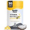 Vitamina D3 + K2 400 UI Aceite de Coco 60