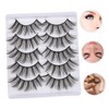 TOVINANNA Long-lasting Curl Natural False Lashes Fake Eyelash Extensions Comfortable