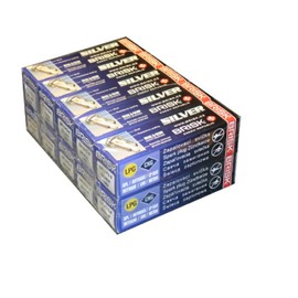 Brisk Silver DR15YS 1334 Spark Plugs Petrol LPG GPL CNG Car Gas Pack of 10