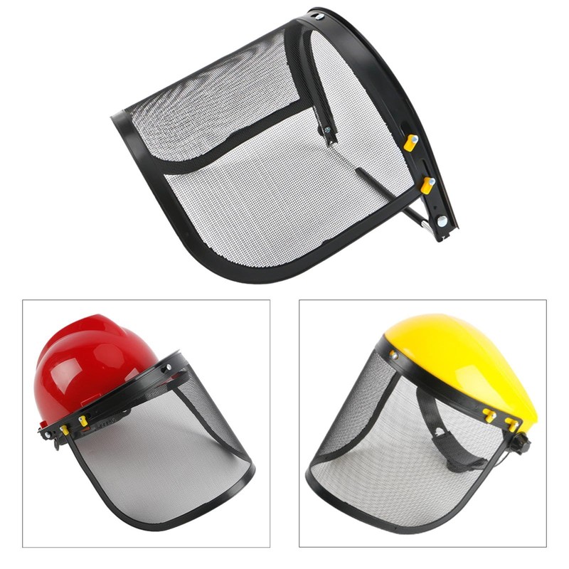 Esquirla Weed Whacking Face Shield Steel Mesh Face Shield Practical