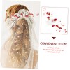 BIUDECO Bridal Hair Side Comb Rhinestone Detail Elegant Headpiece for
