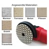 Waies 125 mm Grit 200 Diamond Sanding Pad for Dry