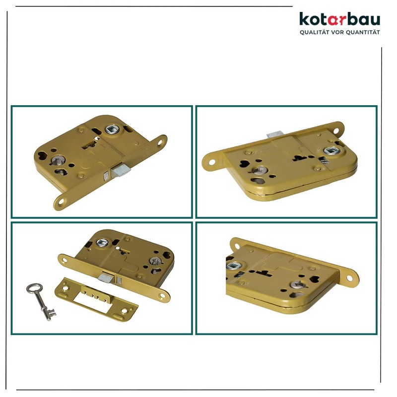 KOTARBAU Universal BB Mortice Lock 72/45 mm for Internal Doors