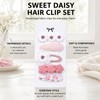 Hair Accessories Set - Ponytail Extensions - Claw Clip Set