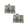QCAA Oval Turn Cabinet Latch, for Cupboard & Other Furniture,