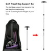 Flexible Golf Travel Bag Support Rod Bar Stiff Arm for