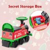 Costway 6V Battery Powered Kids Ride On Electric Train Set