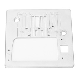 Sewing Machine Needle Plate Q235 Steel Mirror Surface Sewing Throat Plate for HD6600 HD6605 CHD6700 HD6705