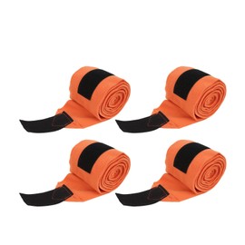 Horse Leg Wraps, Lamb Leg Wraps 4Pcs Equestrian Leg Bandage Wrap Set Wraps For Horses Self Adhesive Double Sided Fleece Horse Leg Bandages For Training Exercising (#4)