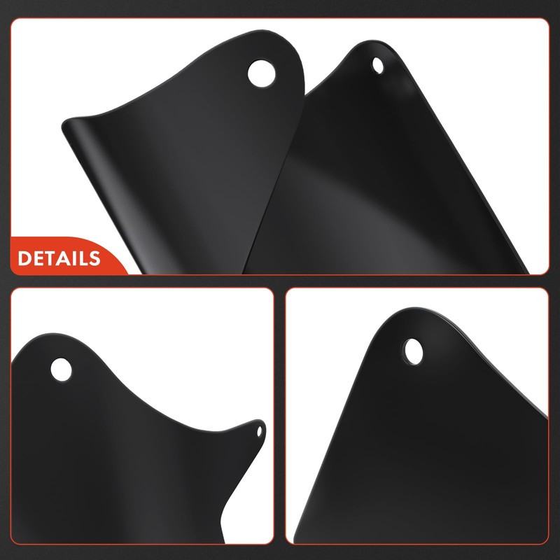 A-Premium Splash Guards Fender Liner Shields Compatible with Toyota Tacoma,