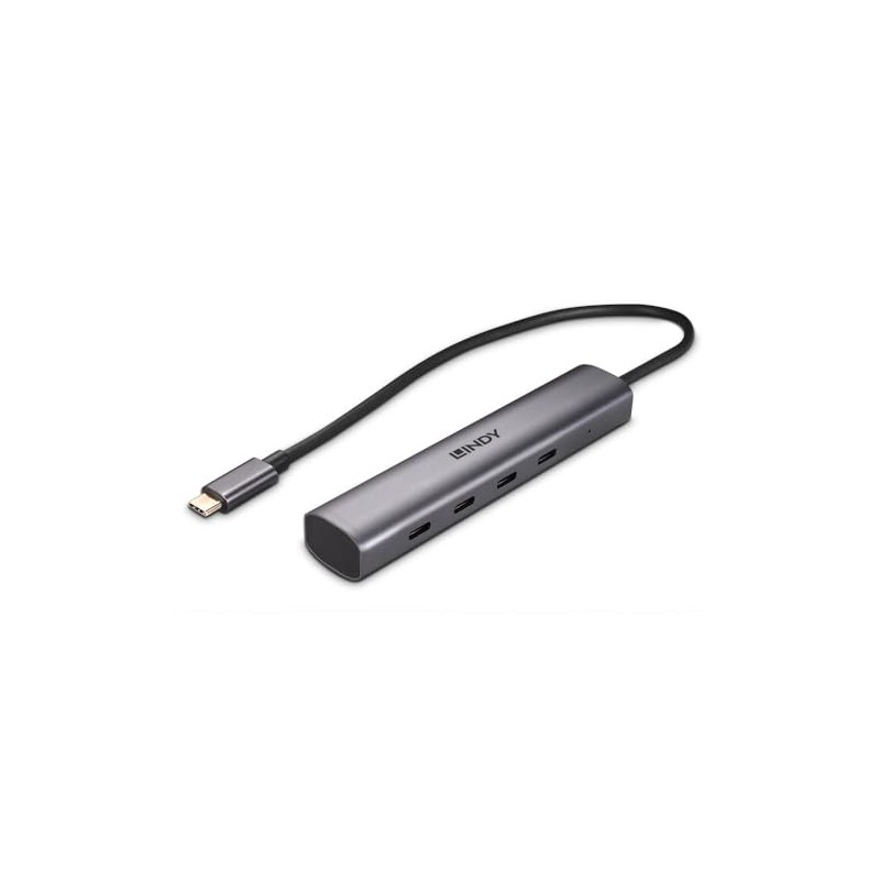Lindy 4 Port USB 3.2 Gen 2 Type C Hub
