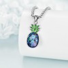 ONEFINITY Pineapple Necklace Sterling Silver Pineapple Pendant Jewellery Gift for