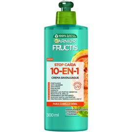 Garnier Fructis Crema para Peinar 10en1 Stop Caída Crece Fuerte 300ml, 328 grams, 1 unidad, 1
