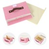 ANMINY Storage Bin with Lid Storage Boxes with PU Leather