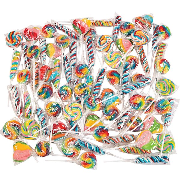 Bulk Lollipop Sucker Assortment (110 mega pack) Bulk Candy Pops