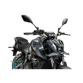 Puig 21129J Naked Front Downforce Spoiler Matte Black