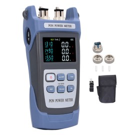 Fiber Optic Power Meter for APC Connector Color LCD Screen Handheld PON Network Online Testing Device