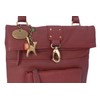 Catwalk Collection Handbags - Women's Leather Anti Theft Cross Body