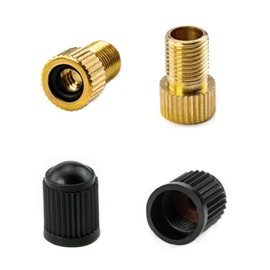 Quacc 2 PCS Presta Valve Adapter Bicycle Valve Adapter, Convert Presta to Schrader for Bicycles, Road Bikes and Most Mountain Bikes.