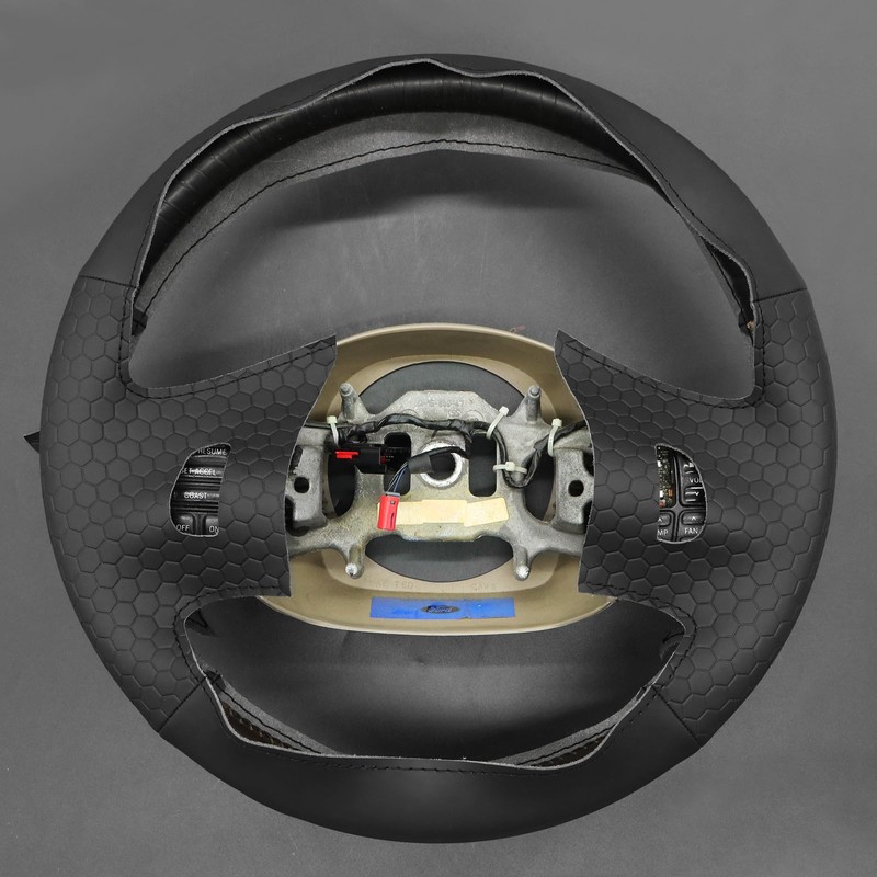 MEWANT Steering Wheel Cover Compatible with Excursion 2002-2005 F-250 F-350
