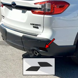 deliciousticker Fits 2023-2025 Subaru Ascent Bumper Rear Reflectors Overlay Tint Vinyl Decals