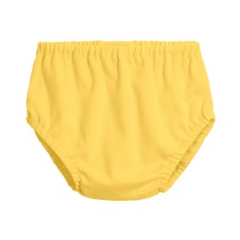 City Threads Fundas de pañales de algodón orgánico para niñas y niños, fabricado en Estados Unidos, Amarillo, 3 Años