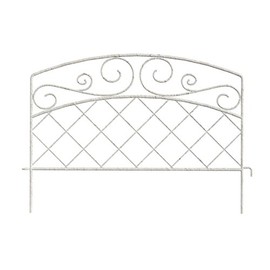 Panacea French Country Scroll Border Fence, 16 x 18"