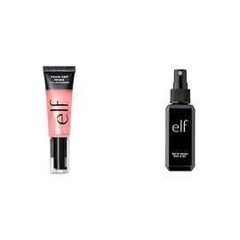 e.l.f. Fijador Maquillaje Mate  e.l.f. Prebase Power Grip niacinamida 4 hidratante gel iluminador vegano cruelty-free                                 