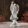 Veronese Design 11 3/8 Inch Angel Holding Wreath Standing On