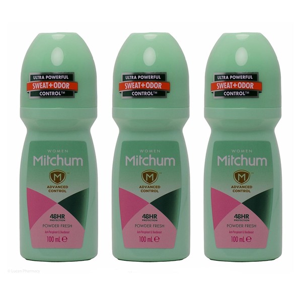 Mitchum AdvancedTM 48 Stunden puderfrishes Antiperspirant & Deo, 100ml, 3 Stück
