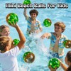 24 Pack Pixel Themed Beach Balls - 6 Inch Floating