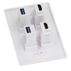 2 HD Multimedia Interface 2 USB3.0 Ports Panel Weld Free