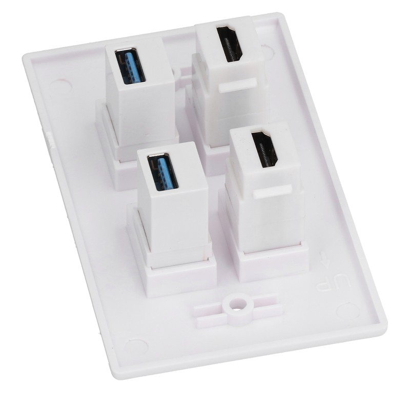 2 HD Multimedia Interface 2 USB3.0 Ports Panel Weld Free