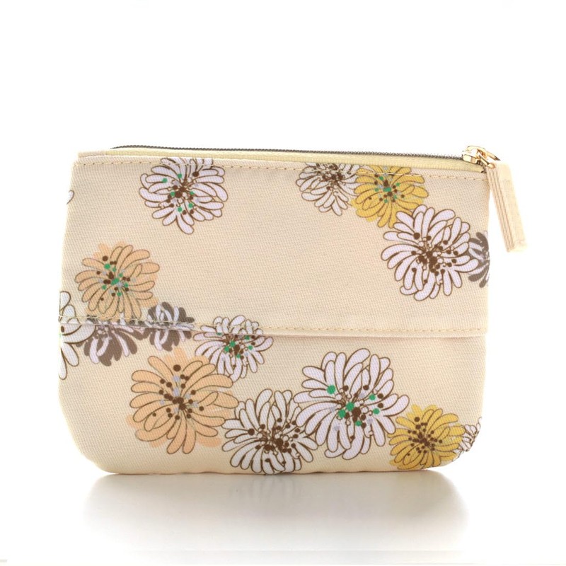 PAUL&JOE ACCESSOIRES 107457-9203-03 Tissue Pouch, 9203 (Yellow), Floral Pouch, Hand