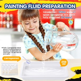 Water Marbling Paint for Kids - Arts and Crafts for Girls & Boys Crafts Kits Ideal Gifts for Kids Age 6-8 8-12