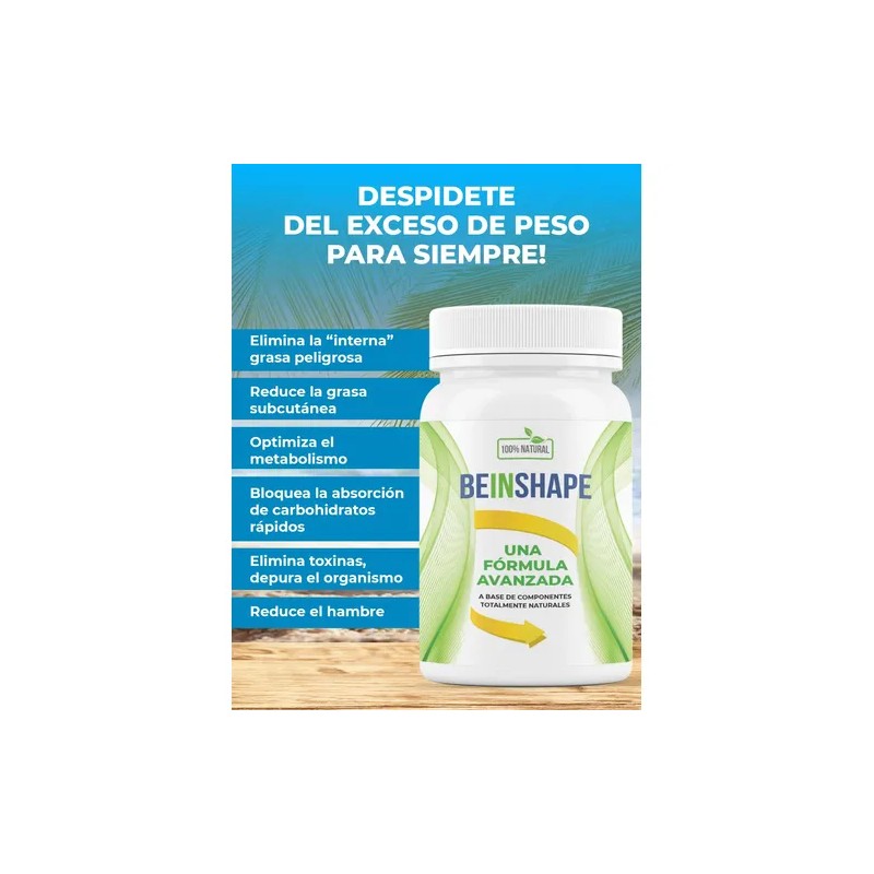X2 Beinshape Espirulina En Cápsulas - Suplemento Natural