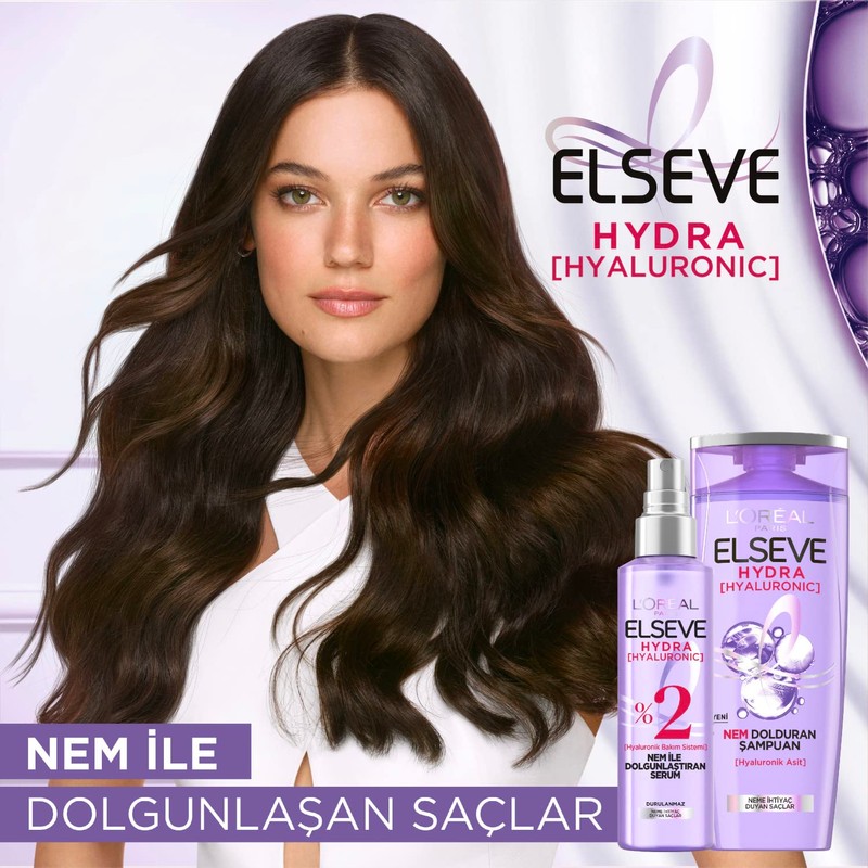 L’Oréal Paris Elseve Hydra (Hyaluronic) Nem ile Dolgunlaştıran Serum (150