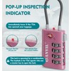 ANVIL 4 Digit Luggage Locks, TSA Locks for Luggage, Advanced
