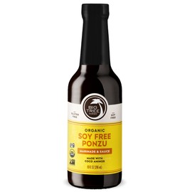 Big Tree Farms Organic Coco Aminos - Liquid Coconut Aminos, Soy-Free Sauce, Low Sodium, Soy Alternative, Gluten Free, Kosher, Marinade & Sauce, Non-GMO - Ponzu, 10 Fl Oz (Pack of 1)