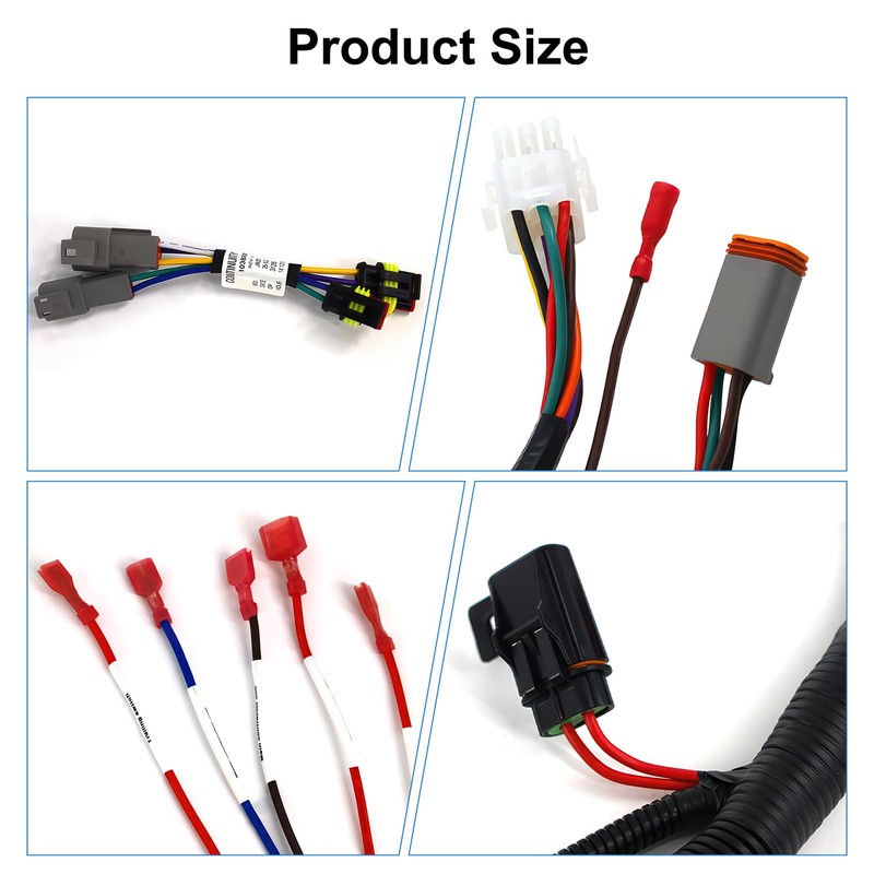 Golf Cart Control Wiring Harness, OEM 103850301 Harness, Golf Cart