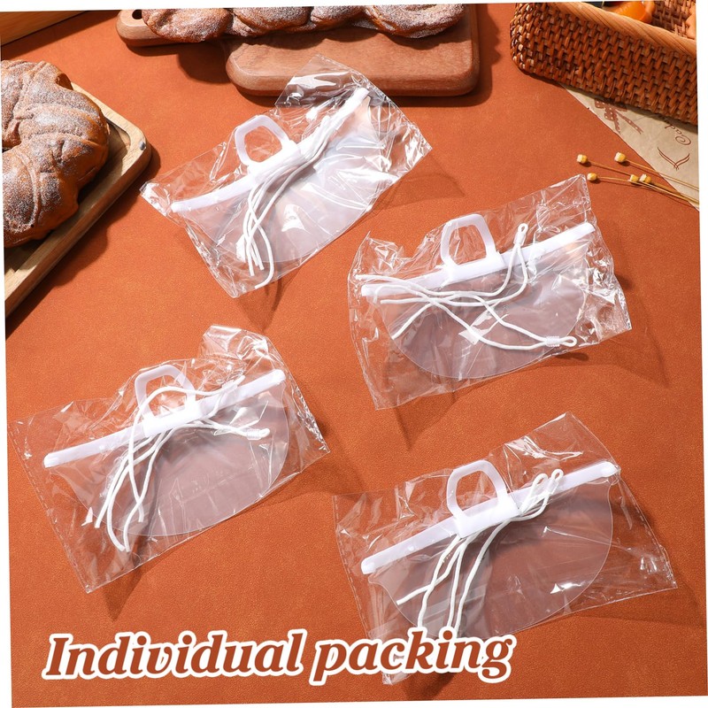 Ciieeo 20pcs Anti-Fog Mask for Chef Nose Mouth Cover Food